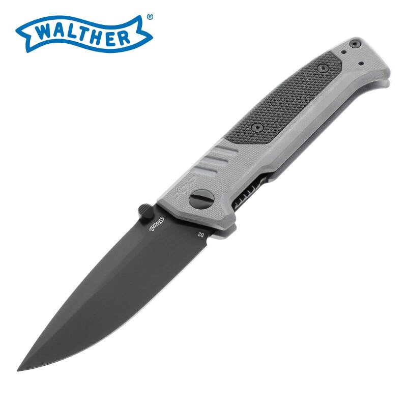 Walther PDP Spearpoint Folder Tungsten Gray - Einhandmesser (P18)