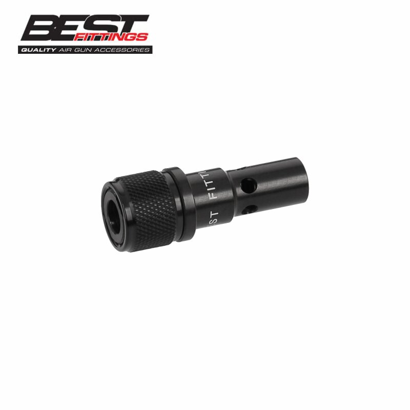 Best Fittings Schalldämpferadapter auf 1/2" UNF für AirmaX PP700S-A Pressluftpistole