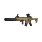 SET SIG SAUER MCX Co2-Gewehr FDE 4,5 mm Diabolo (P18) + 1 x 20 Red Dot