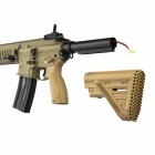 Kofferset Heckler & Koch HK416 A5 Sportsline AEG Softair-Gewehr Kaliber 6 mm BB grünbraun (P18)