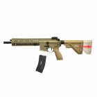 Kofferset Heckler & Koch HK416 A5 Sportsline AEG Softair-Gewehr Kaliber 6 mm BB grünbraun (P18)