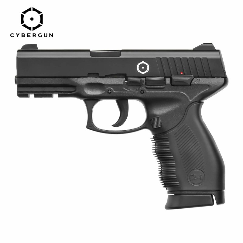 Cybergun PT24/7  H.P.A. Federdruck Softair-Pistole 6 mm BB Schwarz (P14)