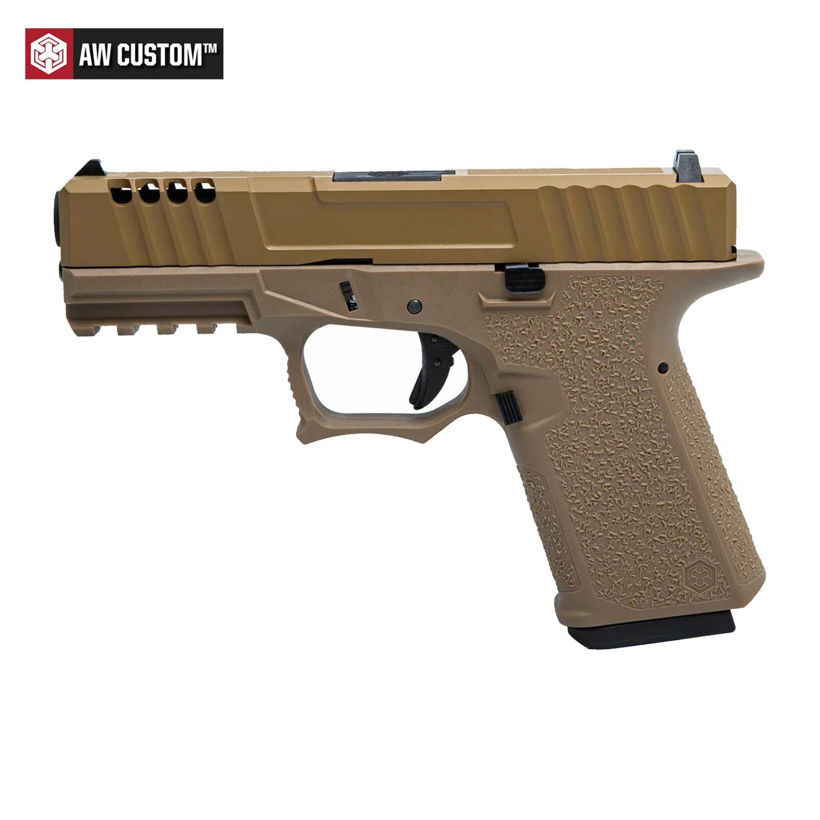 Aw Custom Vx Mod Softair Pistole Fde Dark Earth Kaliber Mm Bb Ga