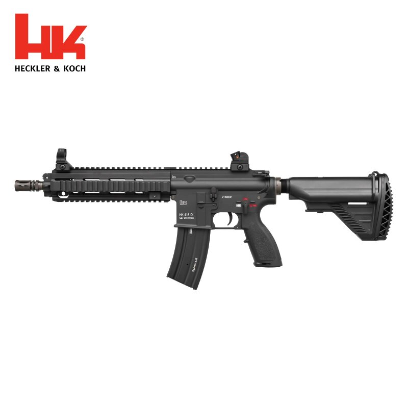 Heckler & Koch HK416 CQB V3 S-AEG Softair-Gewehr Kaliber 6 mm BB schwarz (P18)