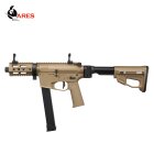 Ares M4 45 Pistol X-Class S-AEG Softair-Gewehr Kaliber 6 mm BB Dark Earth (P18)