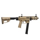 Ares M4 45 Pistol X-Class S-AEG Softair-Gewehr Kaliber 6 mm BB Dark Earth (P18)