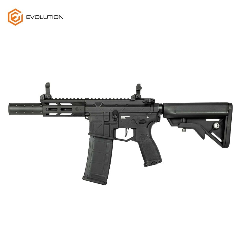 Evolution Ghost XS EMR S S-AEG Softair-Gewehr Kaliber 6 mm BB Schwarz (P18)