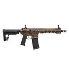 SET Ares M4 X-Class Model 9 S-AEG Softair-Gewehr Kaliber 6 mm BB Bronze (P18) + 800 BB`s