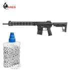 SET Ares M4 X-Class Model 15 S-AEG Softair-Gewehr Kaliber 6 mm BB Schwarz (P18) + 800 BBs