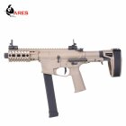 Ares M4 45 Pistol S Class-S S-AEG Softair-Gewehr Kaliber 6 mm BB Dark Earth (P18)