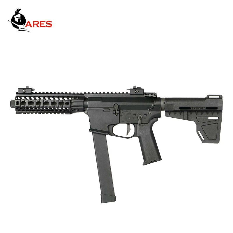 Ares M4 45 Pistol S Class-L S-AEG Softair-Gewehr Kaliber 6 mm BB Schwarz (P18)