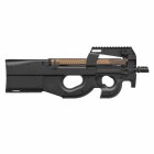 FN Herstal P90 S-AEG Softair-Gewehr Kaliber 6 mm BB Schwarz (P18) mit Railschiene