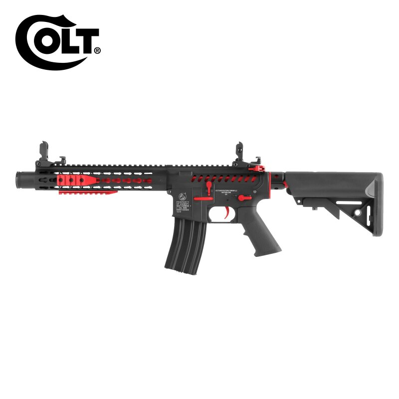 Colt M4 Blast Red Fox S-AEG Softair-Gewehr Kaliber 6 mm BB (P18)