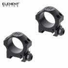 Element Optics Accu-Lite Montageringe - 30 mm- Low - 2 Stück