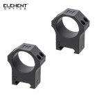 Element Optics XT Montageringe für Picatinnyschiene  - 30 mm- High - 2 Stück