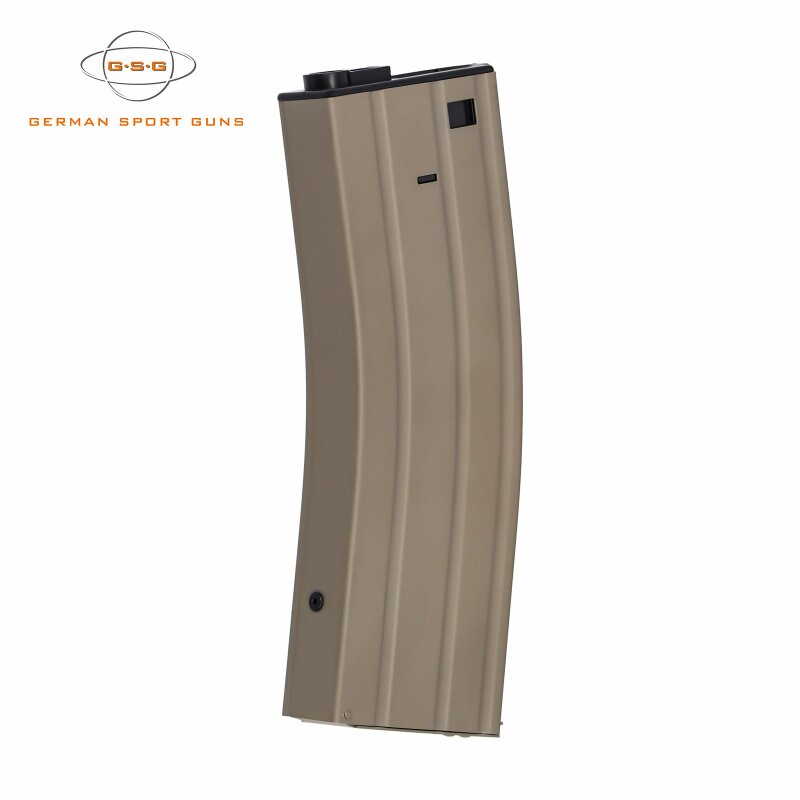 Flash Magazin für M4 / M16 Softair-Gewehr 6 mm BB AEG / S-AEG Tan