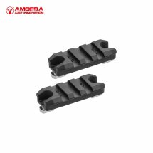 2-er Pack Amoeba M-Lok Railschienen 2" Schwarz