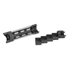 Amoeba M4 Handguard SET S Schwarz - für Airsoftmodelle