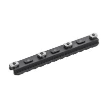 2-er Pack Amoeba M-Lok Railschienen 5" Schwarz