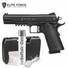 Komplettset Elite Force BlaMer Softair-Pistole Kaliber 6 mm BB Gas Blowback (P18)