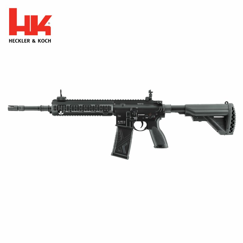 Heckler & Koch HK416 F-S S-AEG Softair-Gewehr Kaliber 6 mm BB schwarz (P18)