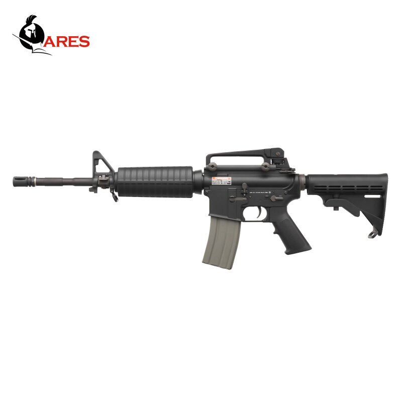 Ares M4-A1 S-AEG Softair-Gewehr Kaliber 6 mm BB Schwarz (P18)