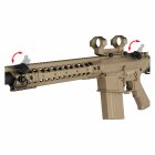 Ares SR25-M110K S-AEG Softair-Gewehr Kaliber 6 mm BB Tan (P18)