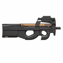 FN Herstal P90 S-AEG Softair-Gewehr Kaliber 6 mm BB Schwarz (P18)