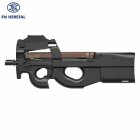 FN Herstal P90 S-AEG Softair-Gewehr Kaliber 6 mm BB Schwarz (P18)