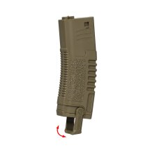 10-erPack Ersatzmagazine für Ares Amoeba M4 Softair-Gewehr 6 mm BB S-AEG / AEG Dark Earth