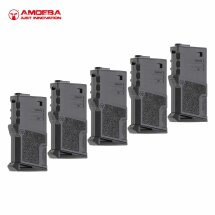 5-erPack Ersatzmagazine für Ares Amoeba M4 / M16...