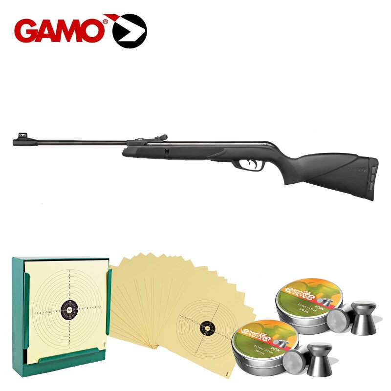 SET Gamo Luftgewehr Black Shadow Kaliber 4,5 mm Diabolo (P18)