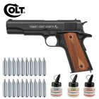 Superset Colt 1911 Classic Stahl BB Co2-Pistole 4,5 mm Blow Back (P18)