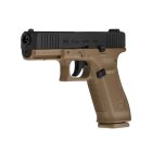 SET Glock 17 Gen5 Coyote Co2-Pistole Kaliber 4,5 mm Stahl BB Blowback (P18)