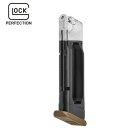 Ersatzmagazin für Glock 17 Gen5 Coyote Co2-Pistole 4,5 mm Stahl BB Blowback