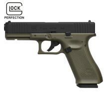 Glock 17 Gen5 Battlefield Green Co2-Pistole Kaliber 4,5 mm Stahl BB Blowback (P18)