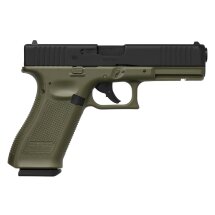 Glock 17 Gen5 Battlefield Green Co2-Pistole Kaliber 4,5 mm Stahl BB Blowback (P18)