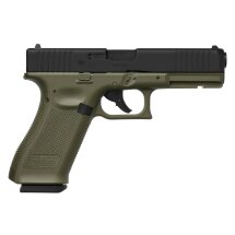 SET Glock 17 Gen5 Battlefield Green Co2-Pistole Kaliber 4,5 mm Stahl BB Blowback (P18)