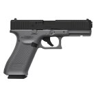 Glock 17 Gen5 Tungsten Gray Co2-Pistole Kaliber 4,5 mm Stahl BB Blowback (P18)