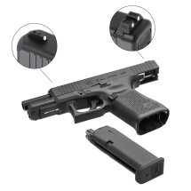 Glock 19 Gen5 Softair-Pistole Schwarz Kaliber 6 mm BB 19 Schuss Gas Blowback (P18)