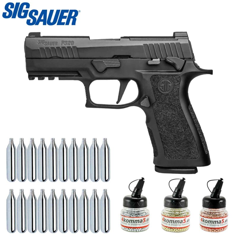 Superset SIG SAUER P320 X-CARRY 4,5 mm BB Blowback Co2-Pistole (P18)