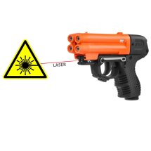 Piexon JPX 6 Jet Protector - Pfefferspray Abschussgerät 4x10 ml mit Laser