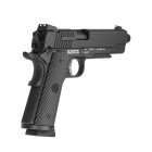 Komplettset Sig Sauer ProForce 1911 TACOPS Softair-Co2-Pistole Schwarz Kaliber 6 mm BB Blowback (P18)