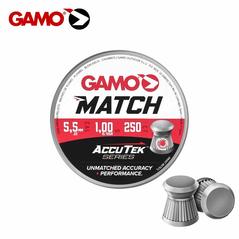 Gamo Match ACCUTEK 5,5 mm Diabolo