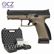 Komplettset CZ 75 P-10C Dual Tone Softair-Co2-Pistole...