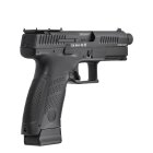 Komplettset CZ 75 P-10C Optic Ready SR Softair-Co2-Pistole Schwarz Kaliber 6 mm BB Blowback (P18)