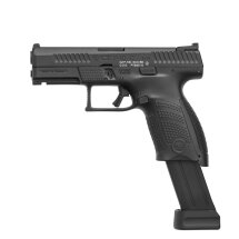 Komplettset CZ 75 P-10C Schwarz Softair-Co2-Pistole Schwarz Kaliber 6 mm BB Blowback (P18)