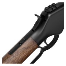 Barra 1866 4,5 mm Diabolo Co2 Gewehr Schwarz Holzoptik (P18)