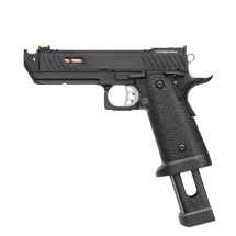 Komplettset STI Pit Viper Softair-Co2-Pistole Schwarz Kaliber 6 mm BB Blowback (P18)