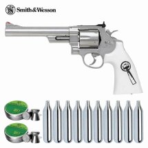 SET Smith & Wesson 629 Trust Me 5 Zoll Steel-Finish...